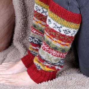 Finisterre wollen beenwarmers – Rust