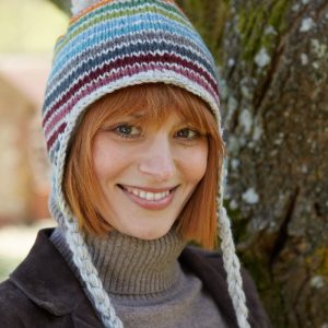 Hoxton Chullo met oorflappen en pompon