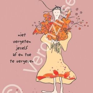 Dubbele kaart Niet Vergeten