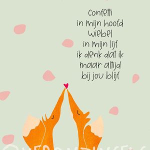 Dubbele kaart Wiebel