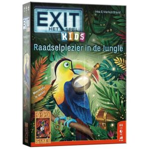 999 Games EXIT Kids: Raadselplezier in de Jungle – Coöperatief Puzzelspel (1-4 spelers, 5+)