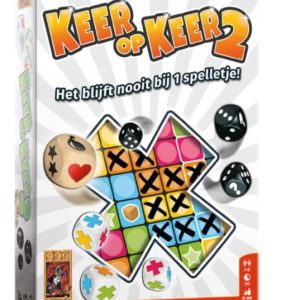 999 Games Keer op Keer 2 – Strategisch Roll & Write Dobbelspel (1-6 spelers, 8+)