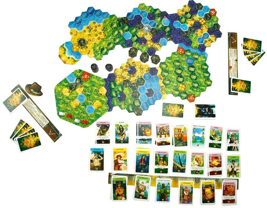 999 Games De Zoektocht naar El Dorado: Helden & Demonen Uitbreiding – Bordspeluitbreiding met Nieuwe Avonturen (10+) - Afbeelding 3