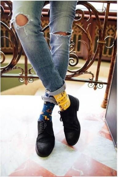 Many Mornings MisMatch Sokken Music Notes maat 35-38 - Afbeelding 3