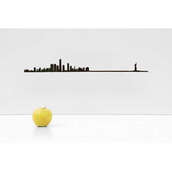 The Line Skyline New York Zwart 50 cm - Afbeelding 3