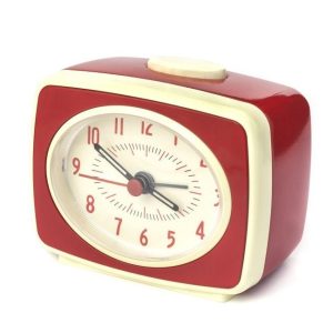 Classic Retro Wekker Rood