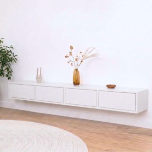 Zwevend Tv meubel Fenno zand | 240cm