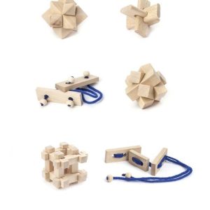Houten Puzzel-Cube