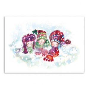 Dubbele kaart We Three Kings