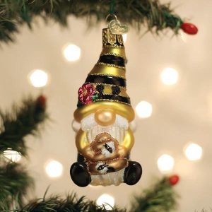 Kerstbal Bijengnoom – Bee Happy Gnome