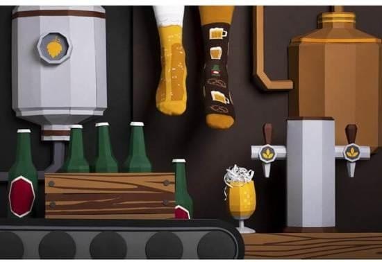 Many Mornings MisMatch Sokken Craft Beer 39-42 - Afbeelding 3