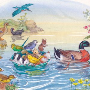 Ansichtkaart Midget and the pet shop