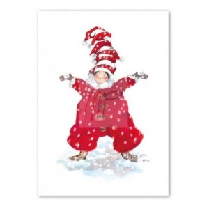 Dubbele kaart Festive Hats