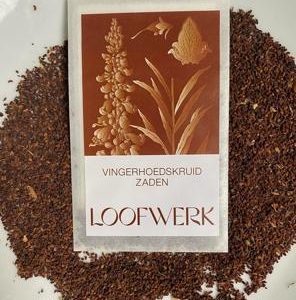 Loofwerk BIO zaden Roestkleurig Vingerhoedskruidzaden