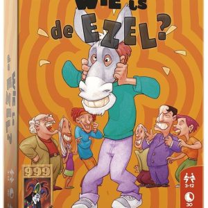 999 Games Wie is de Ezel – Snel en Interactief Kaartspel (3-12 spelers, 8+)