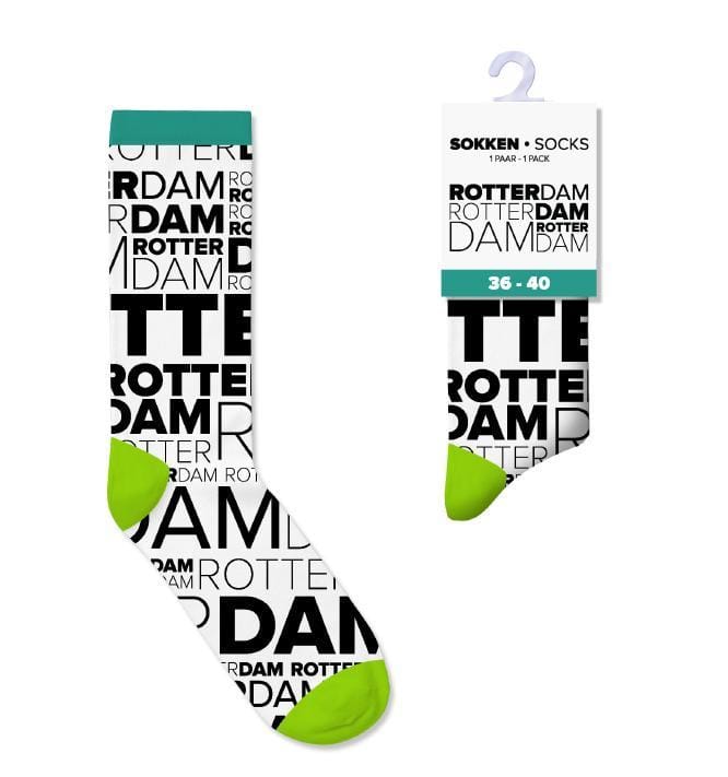 Rotterdam Sokken 36-40 groen