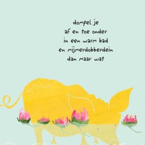 Dubbele kaart Warm Bad