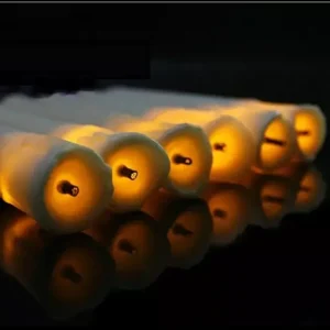 Druipkaars verbrande Lont