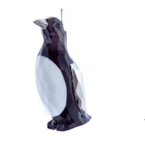 Kerstbal Acryl Pinguin