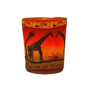 Theelichthouder Giraffes