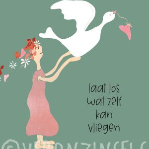 Dubbele kaart Laat Los