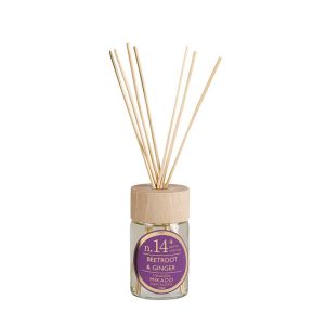 Cerabella Diffuser N.14 – Beetroot & Ginger – 100 ml met Houten Deksel