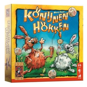 999 Games Konijnenhokken – Spannend Push Your Luck Dobbelspel (2-7 spelers, 8+)