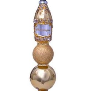 Piek Champagne Fles Goud