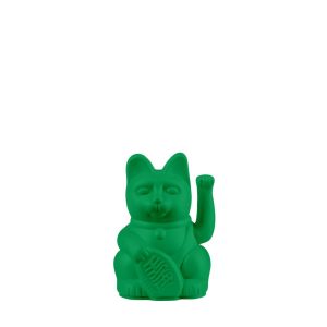 Lucky Cat Mini – Levendig Groen – Wuivende Kat (Maneki Neko)