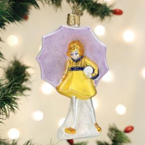 Kerstbal Morton’s Salt Meisje met Paraplu
