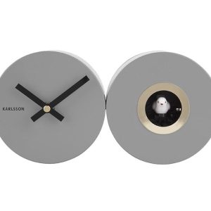 Karlsson Duo Koekoeksklok Muis Grijs