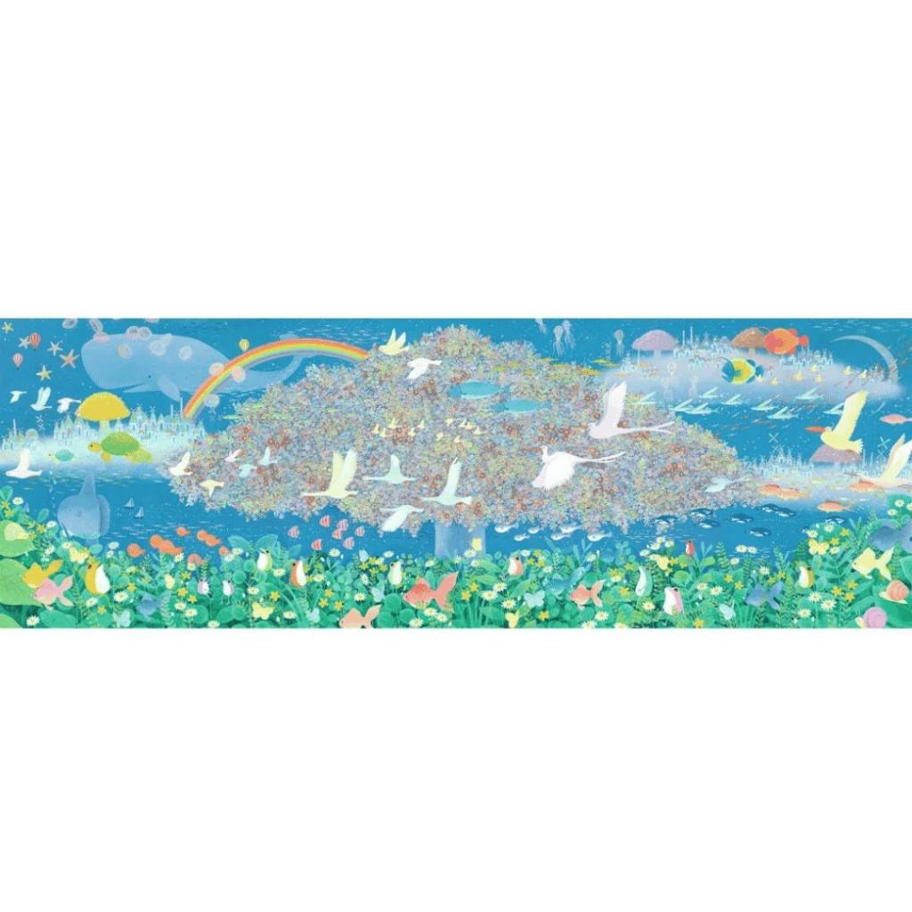 Djeco Gallery Puzzel Dreamy Dreams – 350 Stukjes Fantasierijke Panorama Puzzel - Afbeelding 5