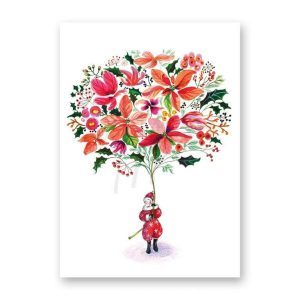 Dubbele kaart Merry Christmas