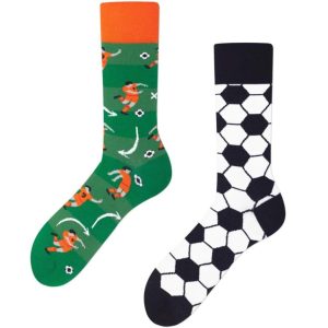 Many Mornings MisMatch Sokken Football Fan Oranje 35-38