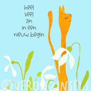 Dubbele kaart Heel Veel Zin