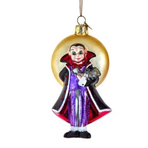 Kerstbal Dracula – Glazen ornament van Kurt Adler (Noble Gems serie)