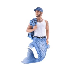 Kerstbal Zeemeerman Trucker – Handbeschilderd Ornament van December Diamonds