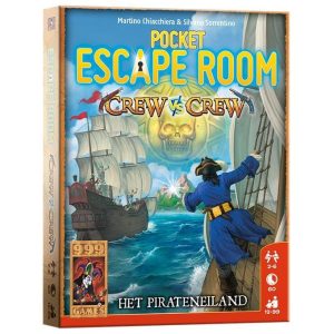 999 Games Pocket Escape Room: Crew vs Crew – Competitieve Escape Room (2-6 spelers, 12+)