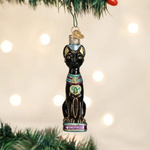 Kerstbal Egyptische Kat