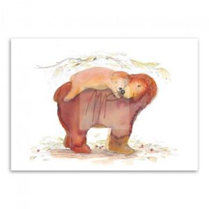 Dubbele kaart Cuddly Cosy