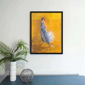 Gaëlle Boissonnard Poster ‘Femme Lumiére’ – Poëtische illustratie