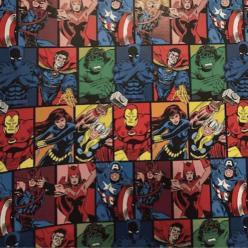 Cadeaupapier Marvel Avengers – Comicstijl (200 × 70 cm)