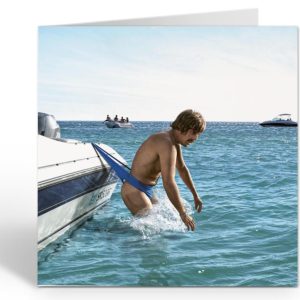 Wenskaart Wedgie – Humoristische Fotokaart (U-Studio)