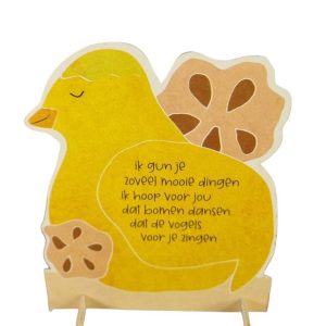 Enkele Flier en Fluit kaart Geluksvogel