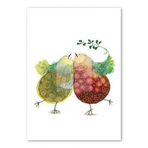 Dubbele kaart Christmas Duet