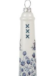 Kerstbal Amsterdammertje Delfts Blauw