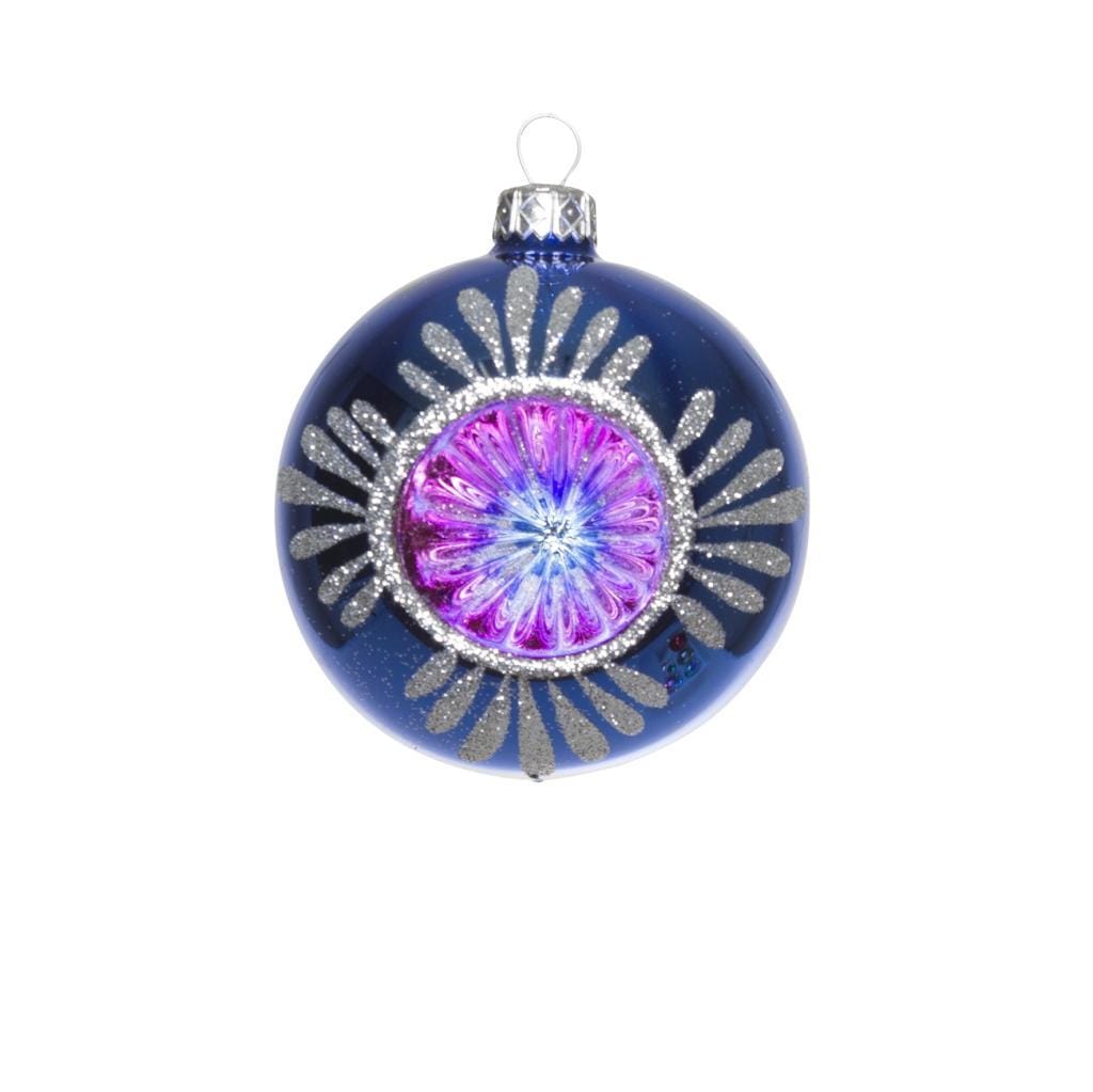 Set van 6 Retro Kerstballen met Deuk – Assorti - Afbeelding 6