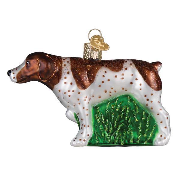 Kerstbal Duitse Staande Hond – Handgemaakt Glazen Ornament van Old World Christmas - Afbeelding 4