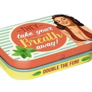 Retro Blikje  Mint Box Take my breath away