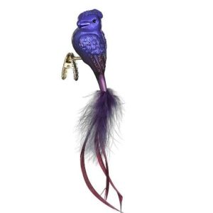 Kerstbal Seychellen Paradijsmonarch op Clip